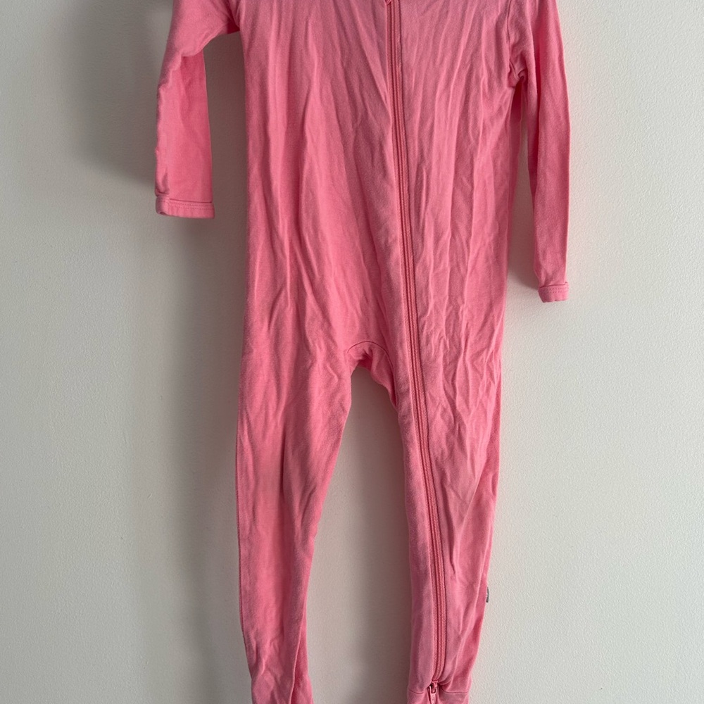 KYTE BABY Pink footie one piece